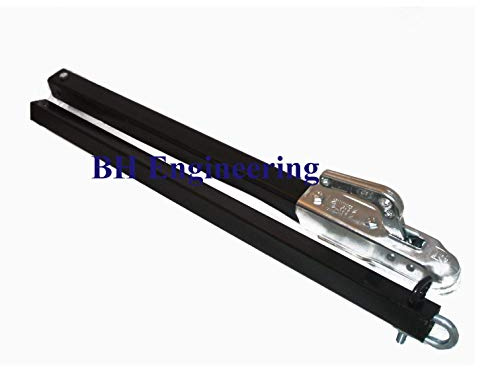 BH Engineering Heavy Duty 3.5 Ton Recovery Towing Bar Tow Pole 1.8M Car/Van/4x4 Hitch to Shackle - Vehicle Emergency Breakdown Rescue - 50mm Ball Coupling