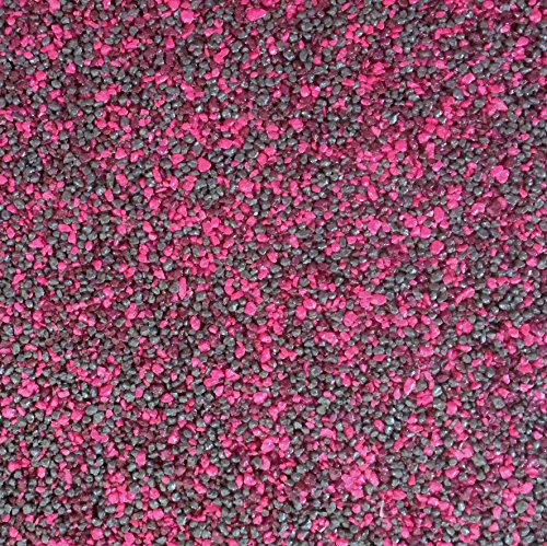 20kg Buntsteinputz Mosaikputz 1-2mm SOP5 Anthrazit/Purpurviolett/Telemagenta Wandputz - Hergestellt in Bayern -