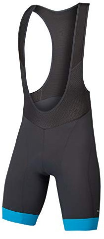 Endura Xtract Lite Cycling Bibshort | Ultra-Light | UPF50+ | Moisture-Wicking Bibshorts, Bright Blue, L