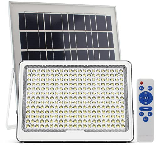 ledbox Proyector LED SOLAR PRO 200W Litio 3,2V - 25000mAH, Blanco frío