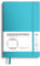 BIROYAL Dotted Notizbuch A5, Bullet Dotted Journal, 320 Seiten Notizbücher Gepunktet, 120 GSM Dickes Papier & PU Hardcover, Bullet Dot Journal für Arbeitstagebuch (Cyan)