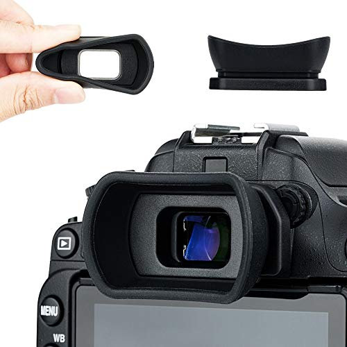 Kiwifotos Augenmuschel Okular für Nikon D750 D610 D600 D7500 D3500 D7200 D7100 D7000 D5200 D5100 D5000 D3400 D3300 D3200 D3100 ersetzt Nikon DK-20 DK-21 DK-23 DK-24 DK-25 DK-28 Sucher