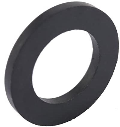 12pcs Rubber Washers, Sealing Rings Hose Rubber Faucet Connector Washers for Water Hose Faucet Connecting (1 inch)