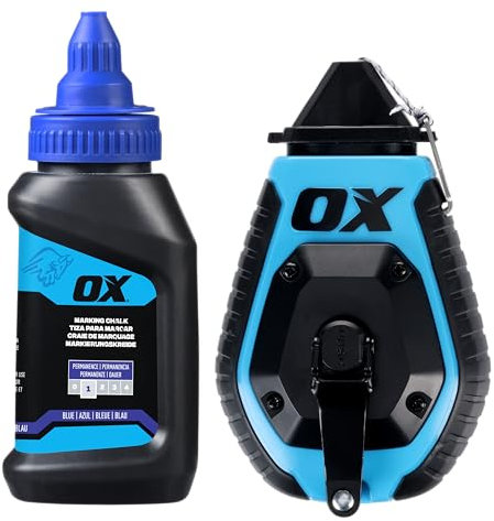 OX Trade 30m/100' ABS Chalk Reel w/Grip Value Pack - Standard Bold Line / 6:1 Gear Ratio