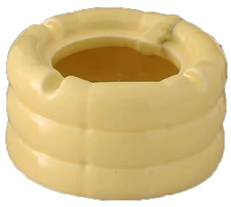 RONSSEN Cenicero de cerámica en espiral, resistente al viento, adornos decorativos, mesa de centro, mesa de comedor, sala de estar, oficina, cafetería