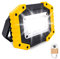Trongle LED Rechargeable Work Lights, 30W Floodlight Battery Security Light with 3 Modes Outdoor COB Floodlight Camping Lights with USB Waterproof for Yard, Garage, Fishing, Hiking(Battery Included)