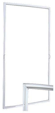 sparefixd Sello inferior de puerta de compartimento de refrigerador para frigorífico Indesit