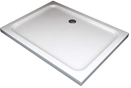 Plato de ducha rectangular rebajado de abs con valvula incluida H.5 cm (70 x 140 cm)