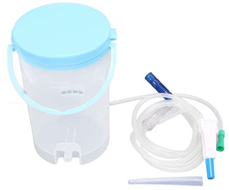 Kit secchio clistere 1200ml Kit set clistere domestico portatile per la pulizia dell'intestino sollievo dalla costipazione