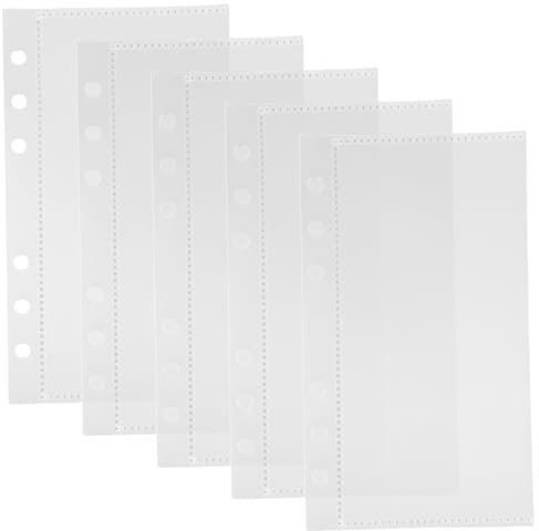Veemoon 5Stücke Budgettaschen Austauschbare Ordnertrenner Für Haushaltsbuch Transparente Matte Für Effektives Budgetmanagement Für Budgetplaner Und Notizen
