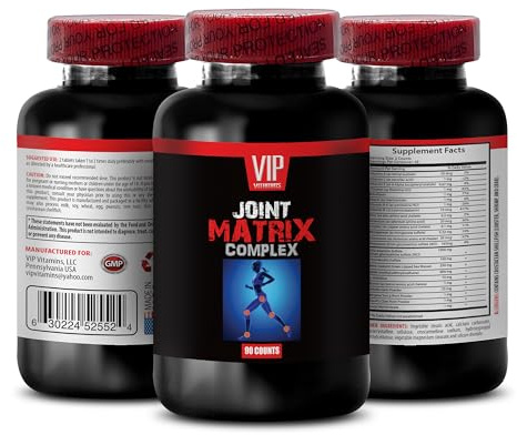 Joint Support Supplement - Advanced Joint Support, B-6, Manganese, Joint Movement Support, Joint and Bone Strength, Supplements for Men, Chondroitine Sulfate, MSM, Care Capsules, Yucca Extract 1Bot