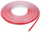 3 M Flexible Zierleiste, 12 mm x 9 mm Selbstklebend Deckenleisten, TPE Dreieck Zierleiste Decken und WandüBergang, Abschlussleiste Küchenarbeitsplatte für Wandkanten Fliesenkanten und Schrankkanten