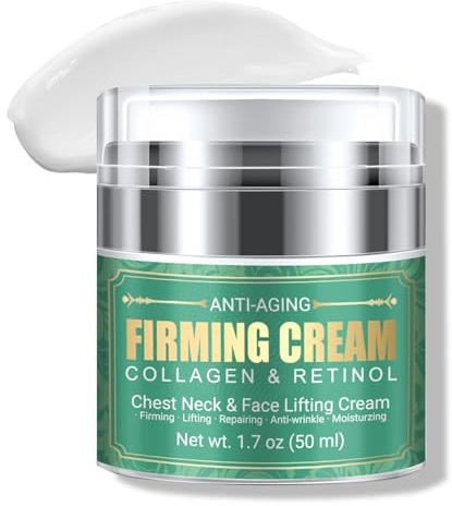 Anti Aging Firming Neck Cream, 5-IN-1 Face Tighten and Lift Neck Cream, Anti Wrinkle Neck Retinol & Collagen Cream, Chest Neck & Face Lifting|Repairing|Moisturzing Skin Care for Men & Women - New 4