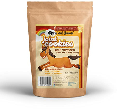 Equine Synergy COOKIES MOVIN' Y GROOVIN' con cúrcuma