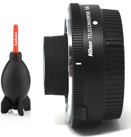 KamKorda Lens Dust Air Blower + Z Teleconverter TC-1.4x Camera Lens | Z-Mount Teleconverter, 1.4x Magnification Factor, Maintains Metering, Autofocus, and VR + 2 Year Warranty