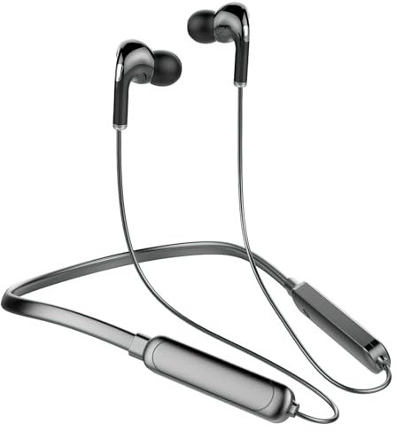 RRICHH Bluetooth Earphones Wired Sport Neckband Xmas Gifts Headphones for Running IPX Waterproof Sweat Earphones Wireless Bluetooth Earbuds Noise Cancelling for Cycling Workout GYM Home Office