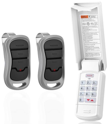 for Genie Garage Door Opener Keypad and Remote,Compatible with All Genie/Overhead Garage Door Openers, for Model GK-R 37332R OKP-BX GK-BX