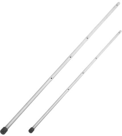 Kisangel 2stücke Teiliges Ersatzstangen Tischfußball Robuste Stahlrohre Komfortabler Griff Langlebig Und Platzsparend Als Ersatz Für Fußballtrainingsgeräte Bei Jugendlichen Und Erwachsenen