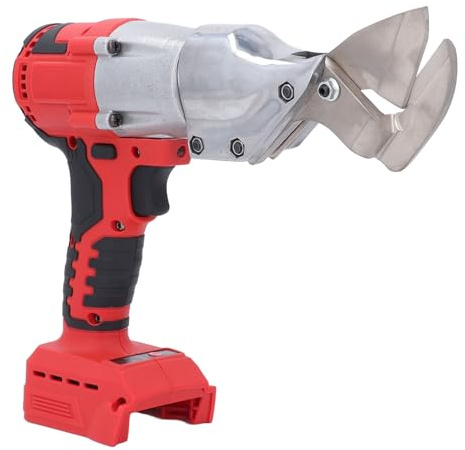Plyisty Cizallas de Metal Inalámbricas sin Escobillas 800W Cortador de Chapa Eléctrica para 48-11-1820, Capacidad de Corte Versátil para Proyectos de Carpintería Metálica