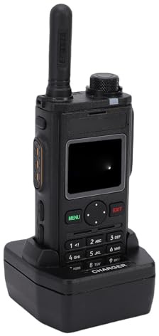 Annadue Professionella Walkie Talkies för Vuxna, Laddningsbara Tvåvägsradio med Lång Räckvidd, Stöd för 4G SIM-kort, med Laddare för Vandringsresor och Utomhus