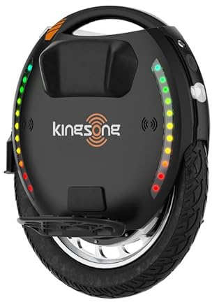 Monociclo eléctrico Kingsong KS-18XL Pro de 1554 WH, para Adultos, Color Negro, Motor de 2200 W, autonomía de hasta 100 km, limitador de Velocidad a 25 km/h, neumáticos de 18, Altavoz y Bluetooth.