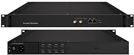 8 HDMI MPEG4 H.264 Encoder to 4 DVB-C J.83B Modulator