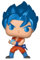 POP Funko 37691 Dragon Ball Super - SSGSS Goku Kamehameha Metallic Vinyl-Figure Exclusive Special Edition