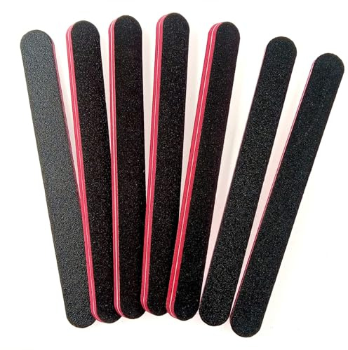 ZHIYE 7PCS Nail File Set, Professional Double Sided Nail Files Emery Board Manicure Tool for Nail Grooming