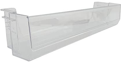 Balconcino - Estante para botellas para frigoríficos Ariston Indesit Hotpoint, dimensiones 412 x 85 x 95 mm (mm) transparente, 481010807441, para modelos BCB7030AA BF1801EF1
