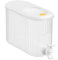 Fridge Water Dispenser Drinking Kettle Water Dispenser with Tap High Temperature Resistant Cold Fridge Drink Dispenser with Faucet Plastic Cold Brew Kettle for Lemonade, Juice, Beer