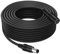 Tonton 10M DC Verlängerungskabel, DC 5,5mm x 2,1mm Netzteil Adapter Verlängerung Kabel mit Kabelschellen, 5521 Buchse auf Stecker für CCTV Überwachungskamera, IP-Netzwerkkamera, DVRs NVR usw. Schwarz
