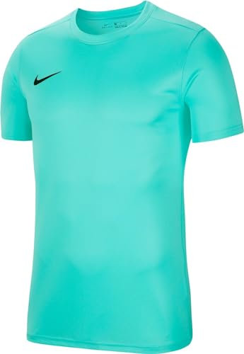 NIKE BV6741-354 Dri-FIT Park 7 Sweatshirt Unisex HYPER TURQ/BLACK Size S
