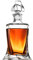 SOLAVIA Crystal Clear Carafe Decanter and Stopper Bohemia Luxury Housewarming Birthday Present H27.5cm, 850ml, Bourbon Whisky Gift for Men
