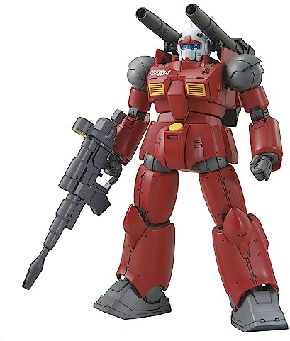 BANDAI SPIRITS Gundam - HG 1/144 Guncannon (Cucuruz Doan's Island Ver.) - Modellbausatz, Rot