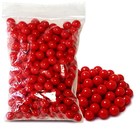 3Skull .43 Caliber Red Paintballs for Umarex T4E Paintball Pistols Blood Red Fill - 500 Count
