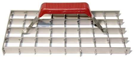 Gitterrabot, Schleifraspel, Schleifhobel, Putzhobel (glatt, Gitterweite 30x30 mm)