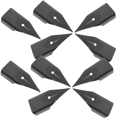 Tofficu 10stücke Füllfederhalter Federn Ersatz Für Schreibfedern Metallfedern Tintenschreiber Federn Für Kalligraphie Schreiben Malerei Unterzeichnung