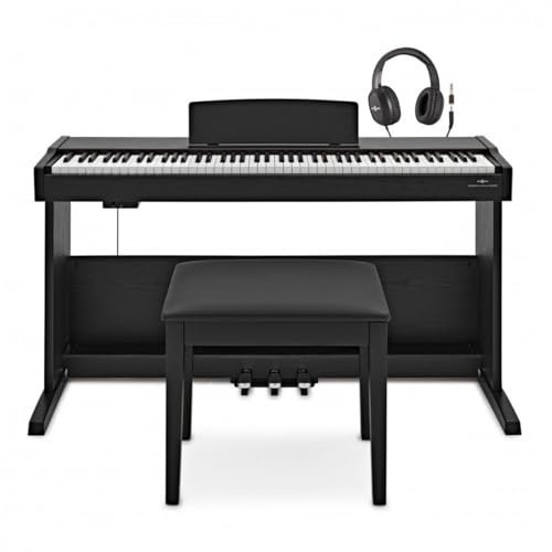 VISIONKEY-500 Home Digital Piano 88 Weighted Keys Hammer Action Electric Piano Keyboard with Bench