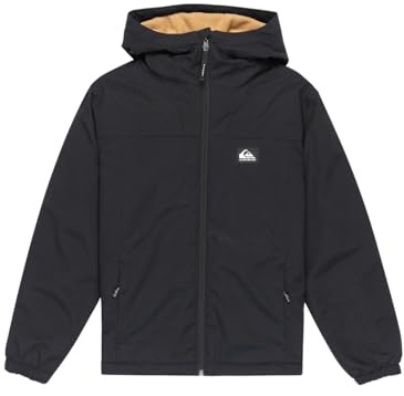 Quiksilver Veste Overcast 3K Warm Jacket Garçon 8-16 Ans Noir 14
