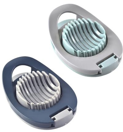 2 Pieces of Pee Egg Slicer, Stainless Steel Egg Cutter, Kitchen Tools, Suitable for Eggs, Ham, Sausage.