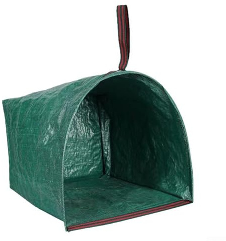Bolsa plegable del césped del polipropileno 182L para el compostaje al aire libre de la colección de residuos de la yarda y que acampa con la forma vertical y la ayuda de la manija