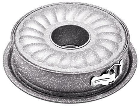 Aeternum Bakeware Petravera Tortiera apribile con Cono, Acciaio, Grigio