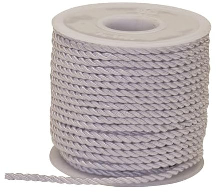 Subito disponibile Nastro Corda Cordino Bianco 3 mm x 25 Metri