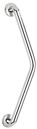 Wenko 23454100 - Maniglia di sicurezza Secura 135°, 37 x 37 cm, cromata