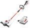 Vitinni 40V Cordless Grass Trimmer - 2Ah Battery and Rapid Charger Included, 30 Minute Run time, Precise Trimming Grass Cutter, Lightweight Cordless Design, 250W Garden Strimmer