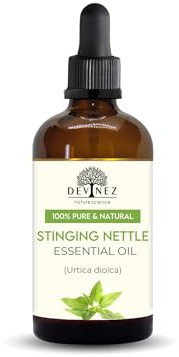 Devinez Stinging Nettle Essential Oil, 30ml/ 1.01 Fl Oz (Urtica dioica) - 100% Natural & Undiluted, for DIY Skin & Haircare,