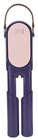 Tragbarer Trockner, 3 automatische Trocknungsmodi, elektrisch, geräuscharm, faltbar, einfach zu montieren, Mini-Kleiderbügeltrockner mit Aufbewahrungstasche, Lanyard für Reisen,(EU 220V)