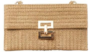 YYW Summer Beach Bags for Women Straw Clutch Woven Handbag Straw Crossbody Bag