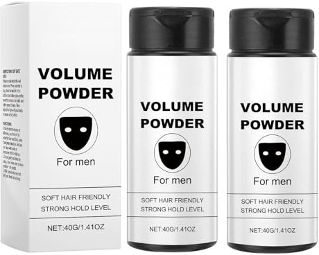 Volume Powder für Männer, Hair Styling Powder, Volumising, Leave-In Texture Powder, Starker Halt, Natürliche Inhaltsstoffe, Flauschig, Ölkontrollierend, Langanhaltender Hair Stylingpuder