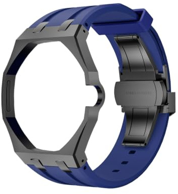 Kit de modification de bracelet pour Swatch Royal Pop, boîtier en acier inoxydable et silicone, remplacement facile, système de fixation sécurisé